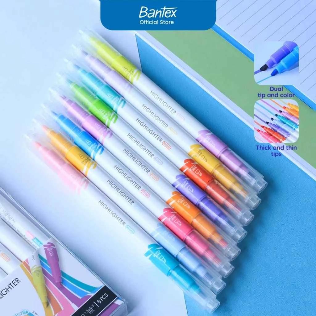 Bantex Highlitghter Dual Tip BG3603 Stabilo Dual Tip